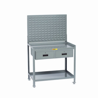 Stationary Steel Workstation - Model SW2448LLLP2DR